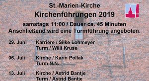 Informationen zu Kirchenführungen in Rendsburg 2024