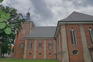 Seitenansicht der Rendsburger Christkirche