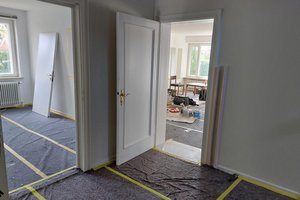 Renovierungsarbeiten in Innenräumen