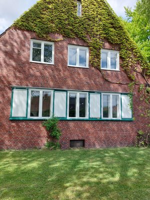 Außenansicht eines Hauses