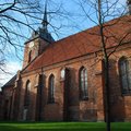 Seitenansicht der Kirche St. Marien in Rendsburg