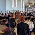 Rund 100 Menschen feierten Abendmahl in der Wackener Kirche